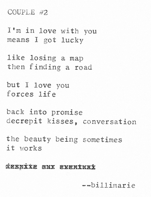 cute poems for her tumblr